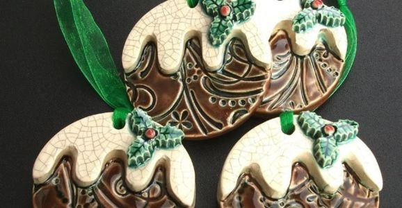 Clay Christmas Pudding Workshop